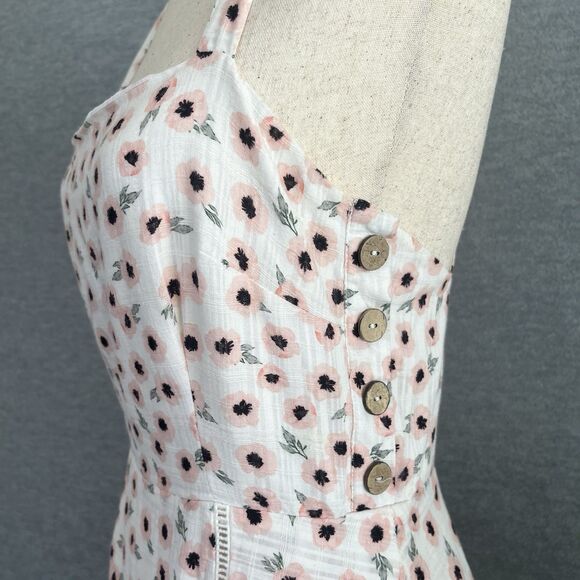 Hutch Floral Belle Dress Size 4 Boho Mod Nostalgic Romantic Dainty Pockets Gauze - Picture 5 of 16